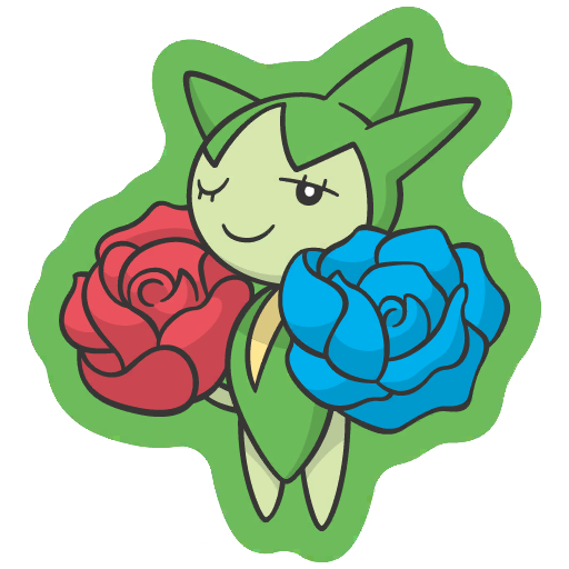 sticker flair roselia 0315