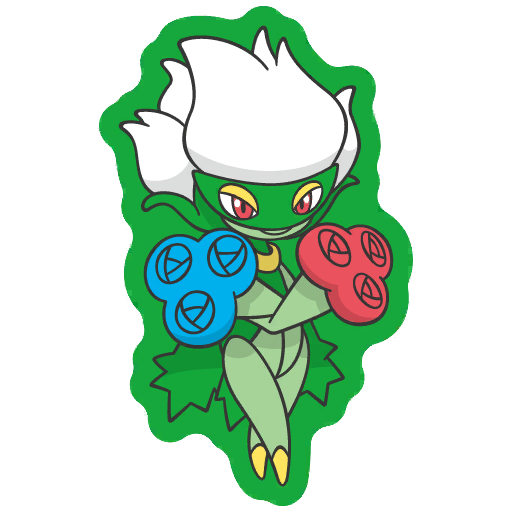 sticker flair roserade 0407