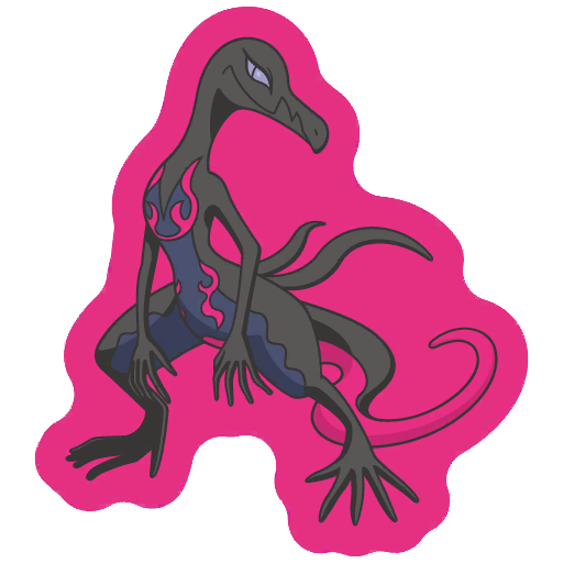 sticker flair salazzle 0758