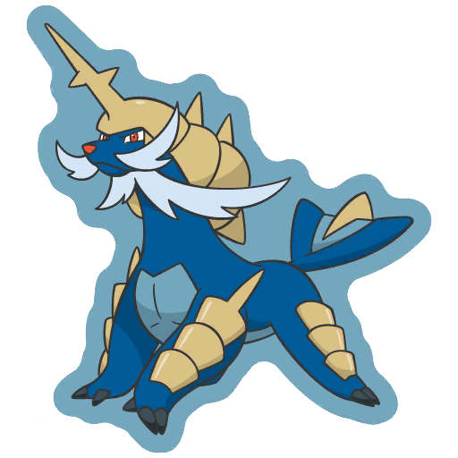 sticker flair samurott 0503