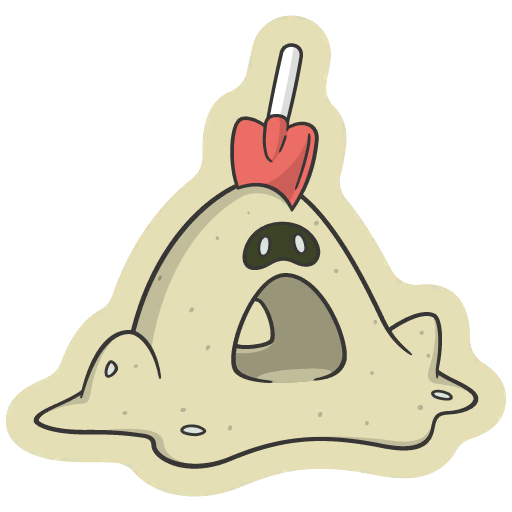 sticker flair sandygast 0769