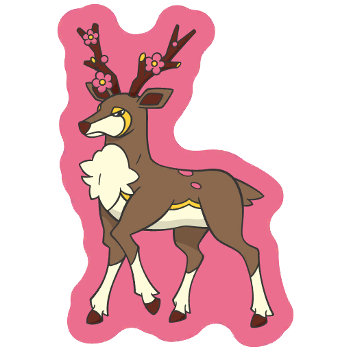sticker flair sawsbuck 0586