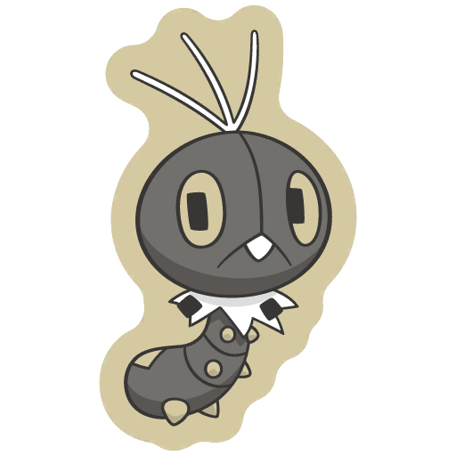 sticker flair scatterbug 0664