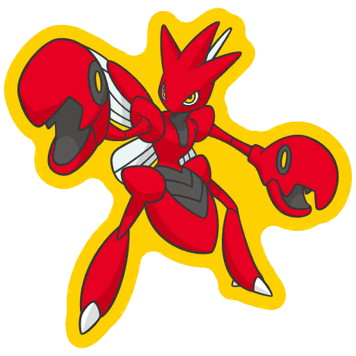 sticker flair scizor 0212
