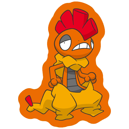 sticker flair scrafty 0560