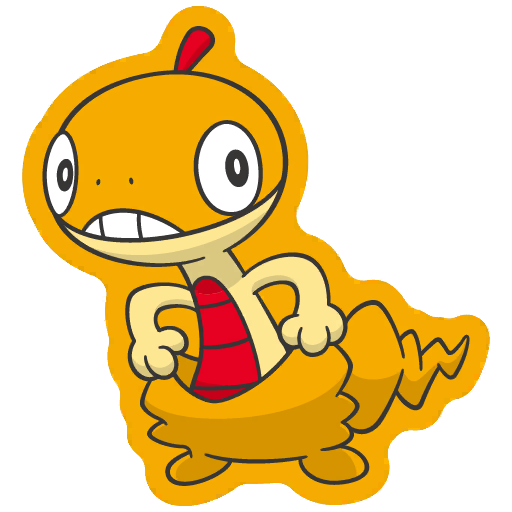 sticker flair scraggy 0559