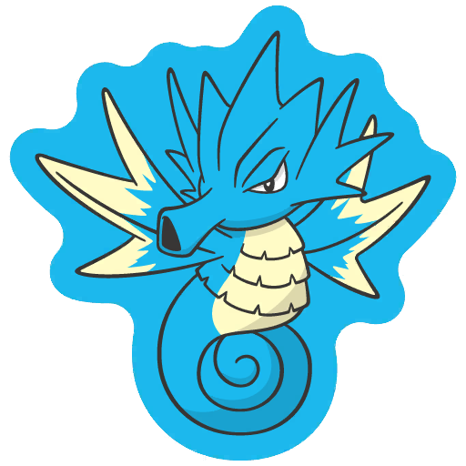 sticker flair seadra 0117