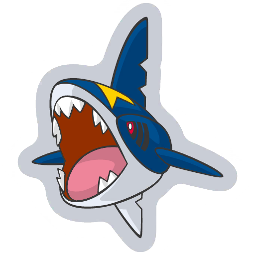 sticker flair sharpedo 0319