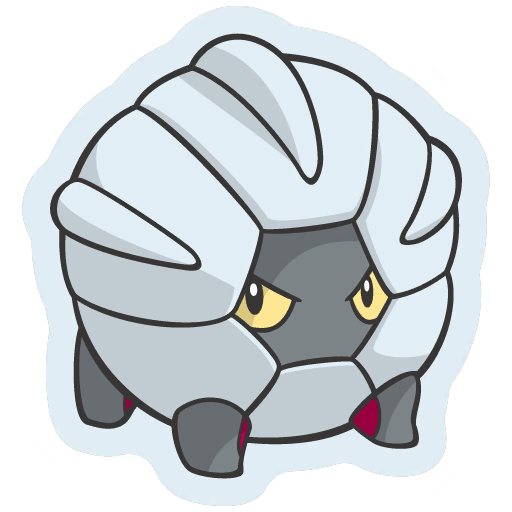 sticker flair shelgon 0372