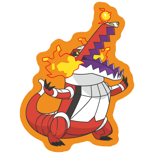 sticker flair skeledirge 0911