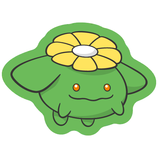 sticker flair skiploom 0188