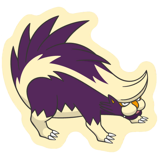 sticker flair skuntank 0435