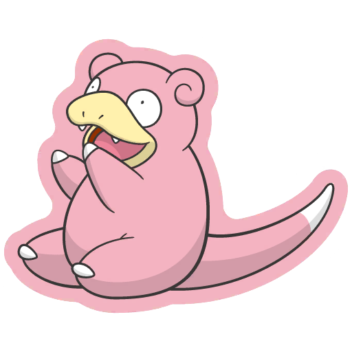 sticker flair slowpoke 0079