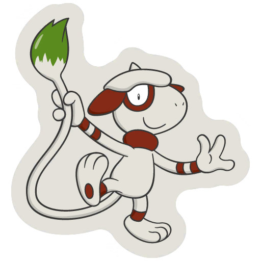 sticker flair smeargle 0235