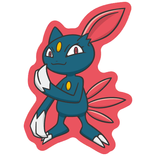 sticker flair sneasel 0215