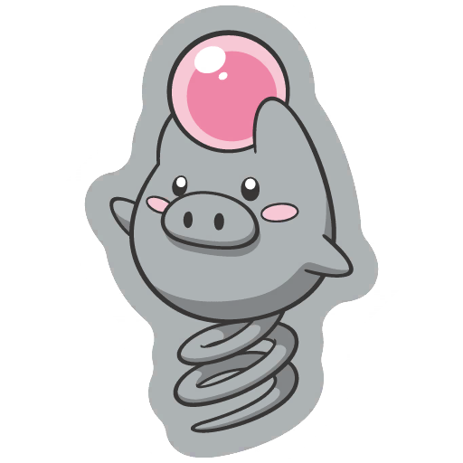 sticker flair spoink 0325