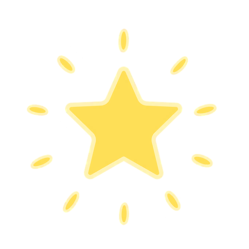 sticker flair star 3