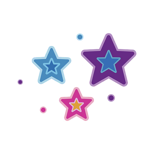 sticker flair star 6