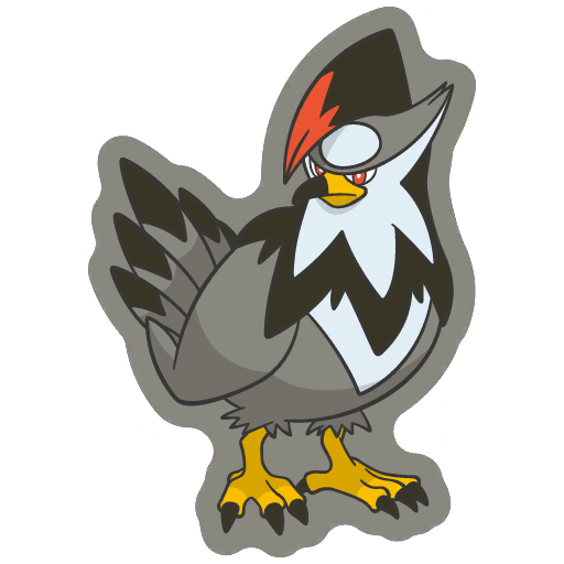 sticker flair staraptor 0398