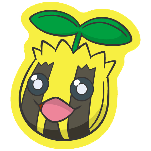 sticker flair sunkern 0191