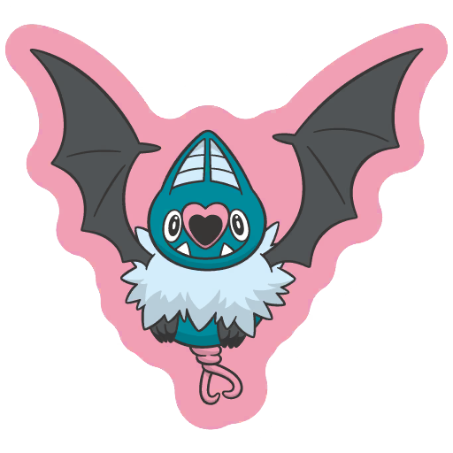 sticker flair swoobat 0528