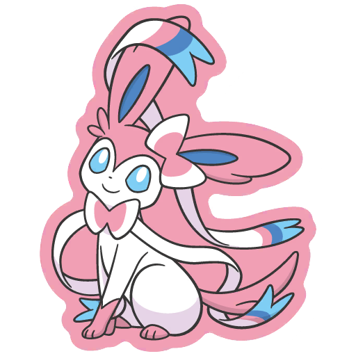 sticker flair sylveon 0700