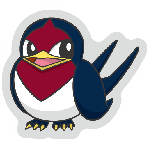 sticker flair taillow 0276