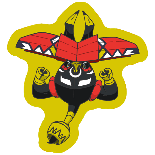 sticker flair tapu bulu 0787