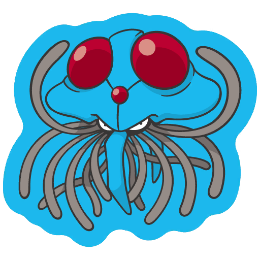 sticker flair tentacruel 0073