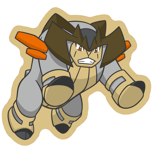 sticker flair terrakion 0639