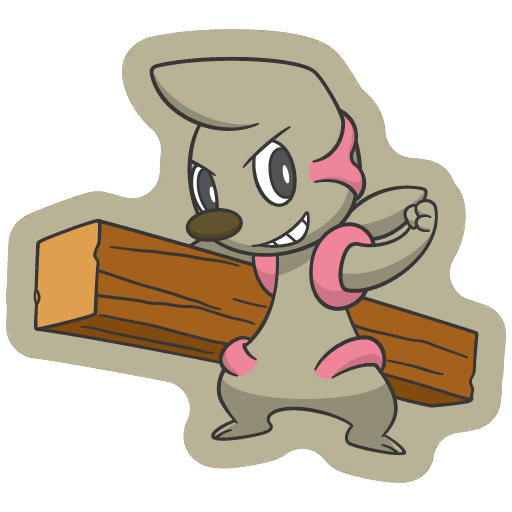 sticker flair timburr 0532