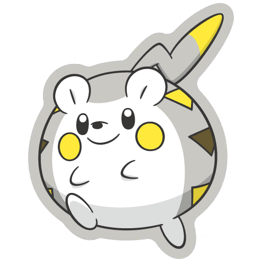 sticker flair togedemaru 0777