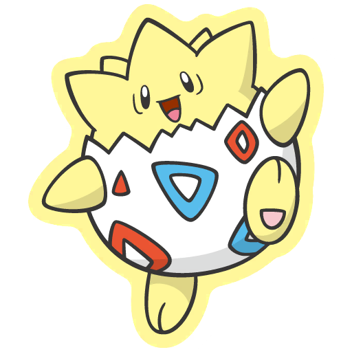sticker flair togepi 0175