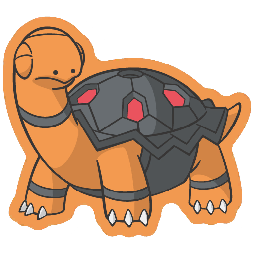 sticker flair torkoal 0324