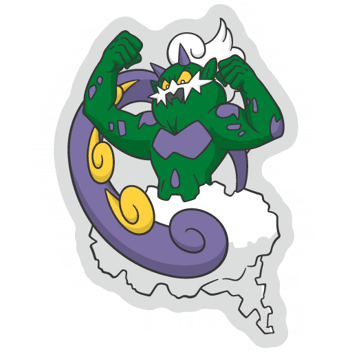 sticker flair tornadus 0641
