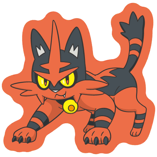 sticker flair torracat 0726