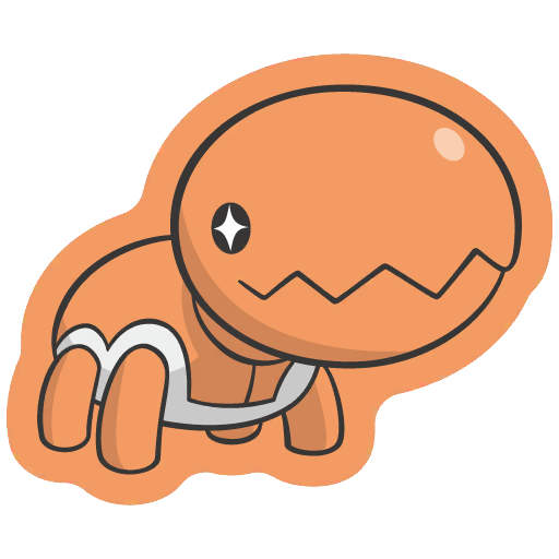 sticker flair trapinch 0328