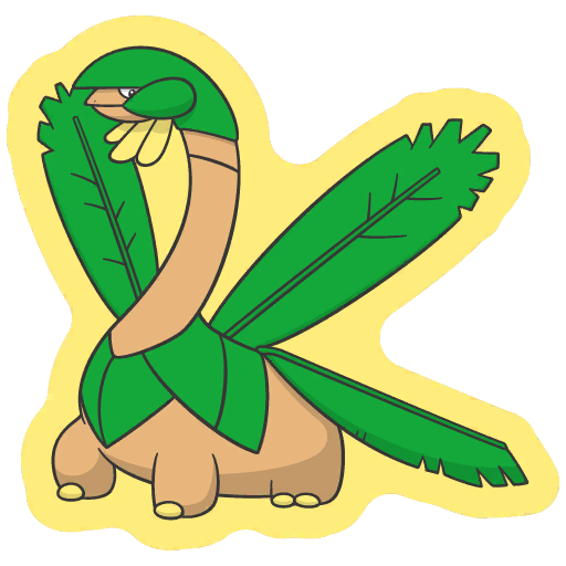 sticker flair tropius 0357