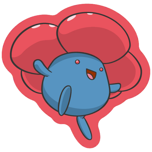 sticker flair vileplume 0045