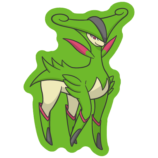 sticker flair virizion 0640