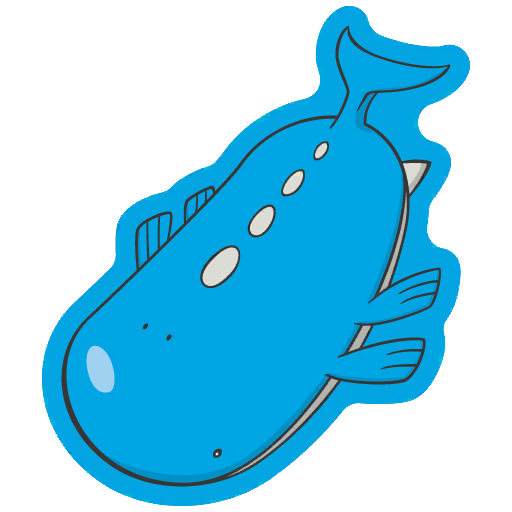 sticker flair wailord 0321