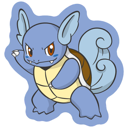 sticker flair wartortle 0008