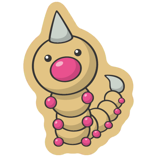 sticker flair weedle 0013