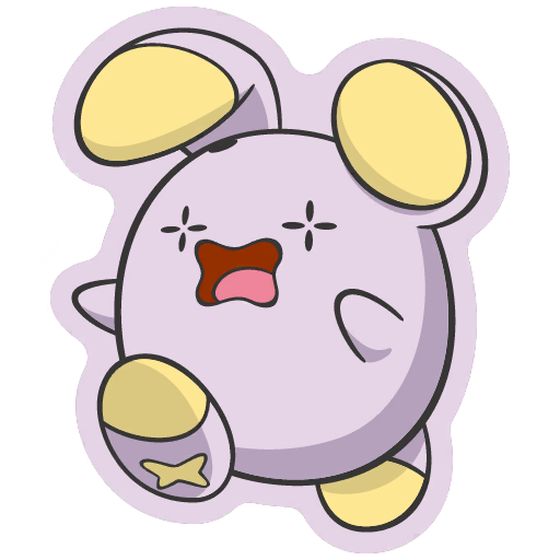 sticker flair whismur 0293