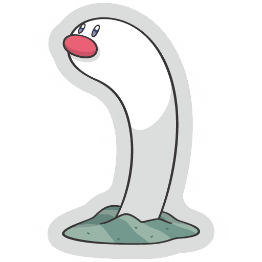 sticker flair wiglett 0960