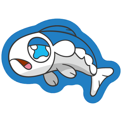 sticker flair wishiwashi 0746