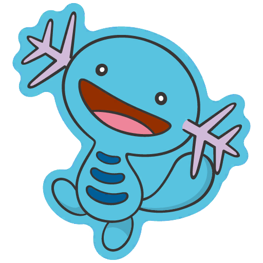 sticker flair wooper 0194