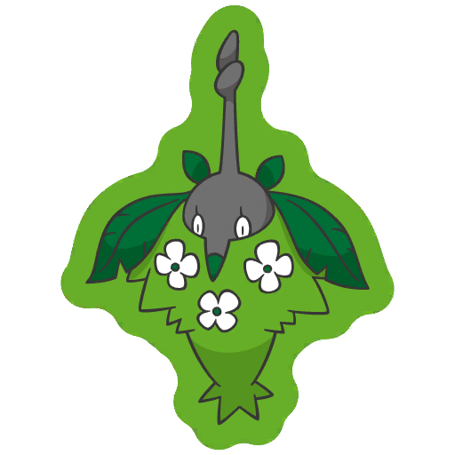 sticker flair wormadam 0413