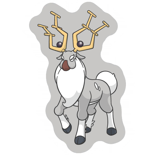 sticker flair wyrdeer 0899