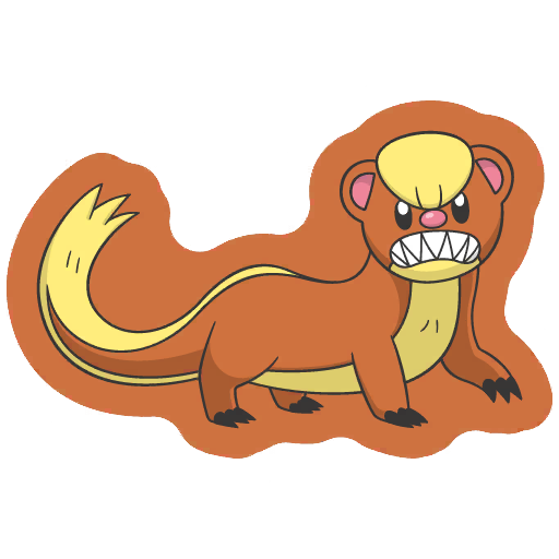 sticker flair yungoos 0734